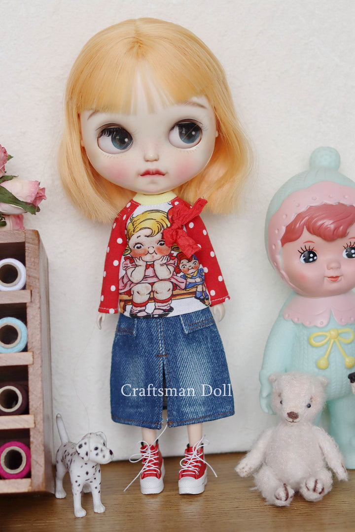 Blythe Clothes/Blythe Dress/Pullip Clothes/B677/