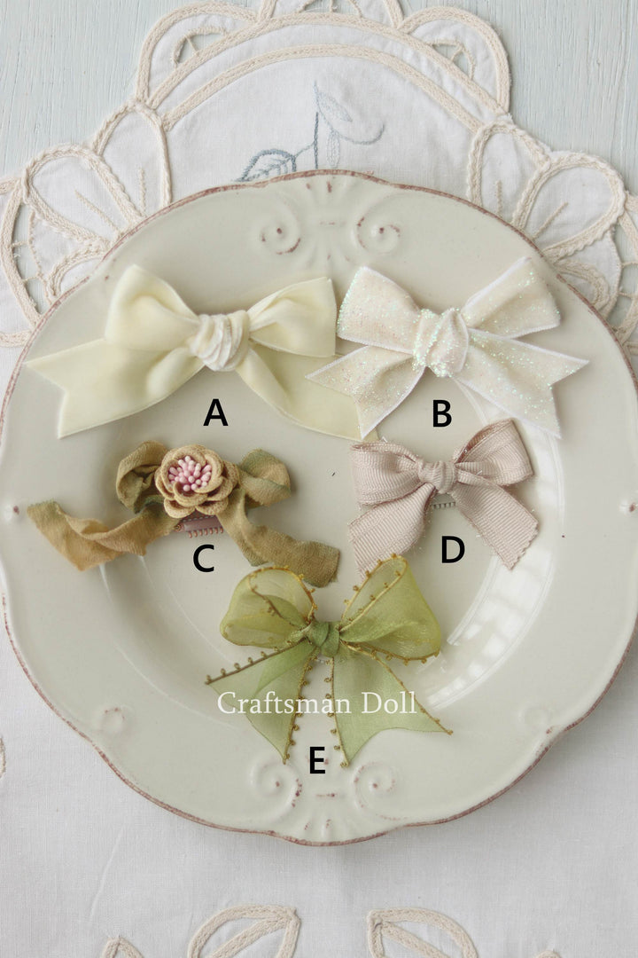 Blythe Bowknot Hair Clip/B52/