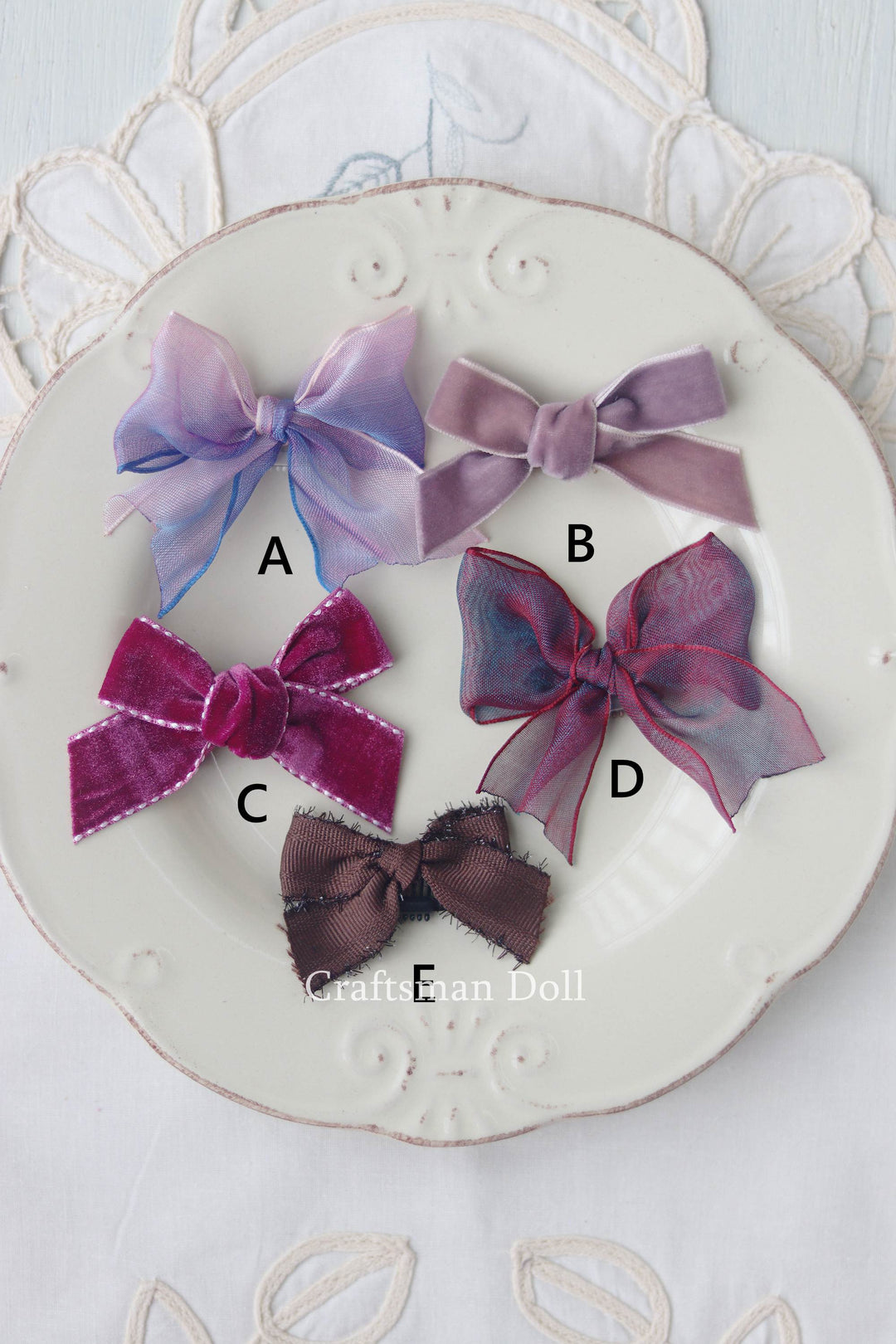 Blythe Bowknot Hair Clip/B55/