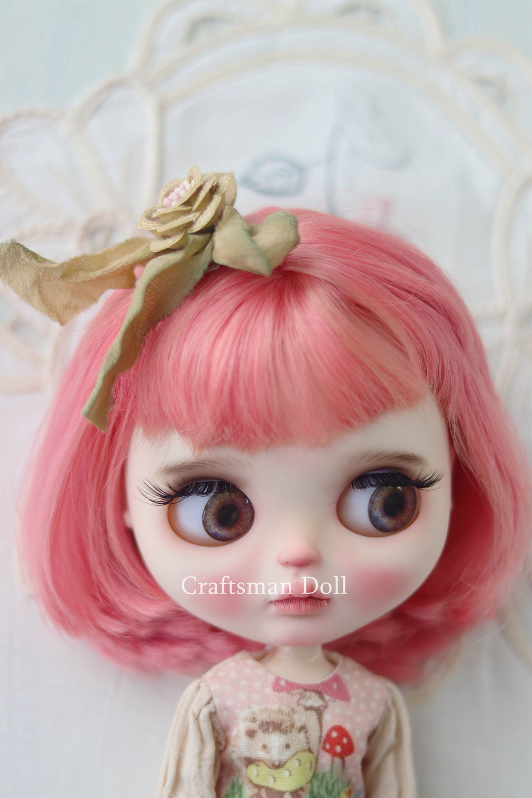 Blythe Bowknot Hair Clip/B52/