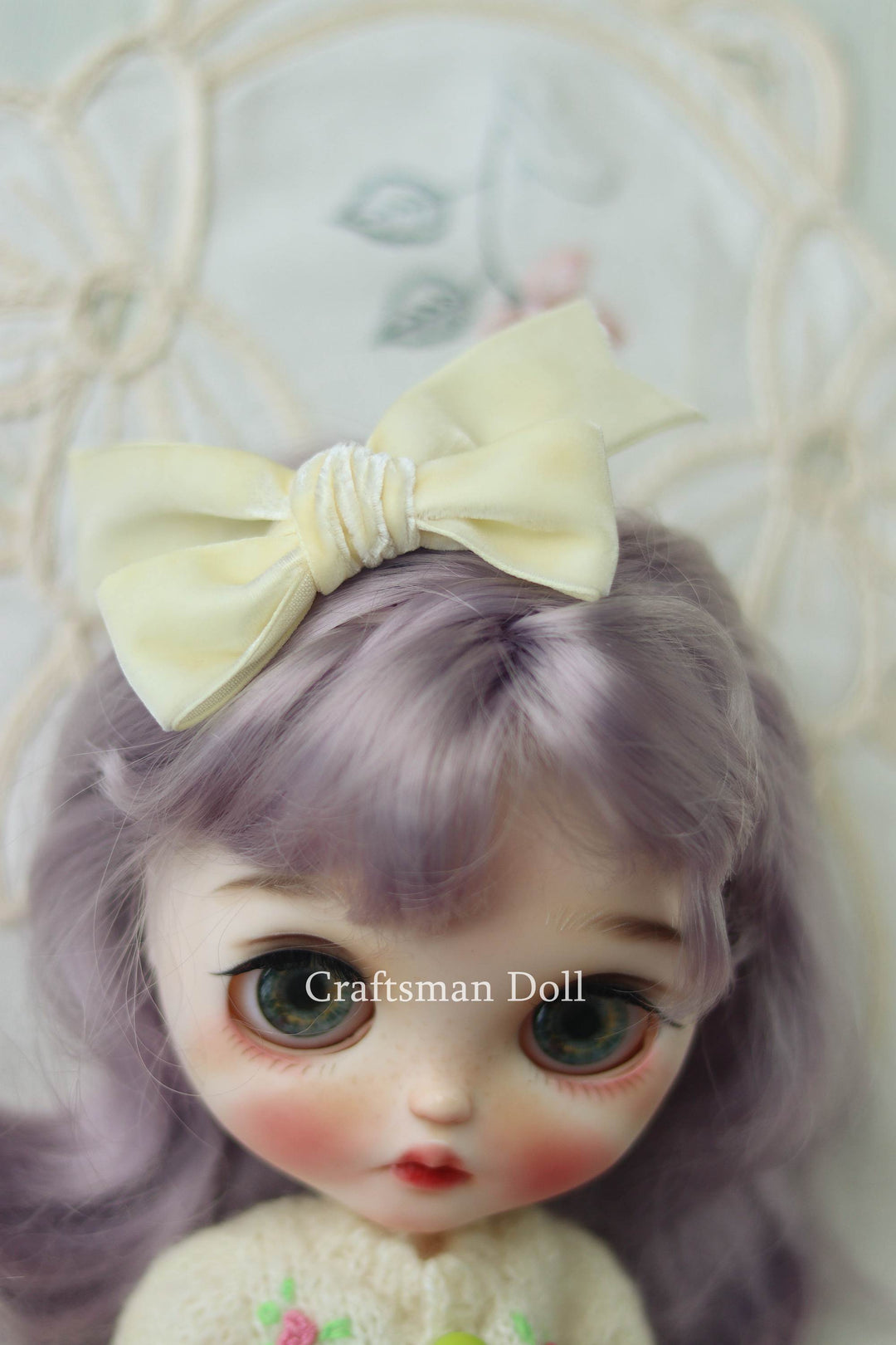 Blythe Bowknot Hair Clip/B52/