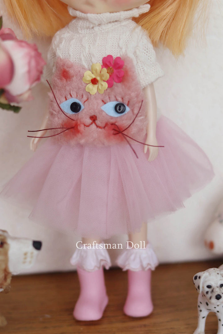 Blythe Clothes/Blythe Dress/Pullip Clothes/Middle Blythe/B760/