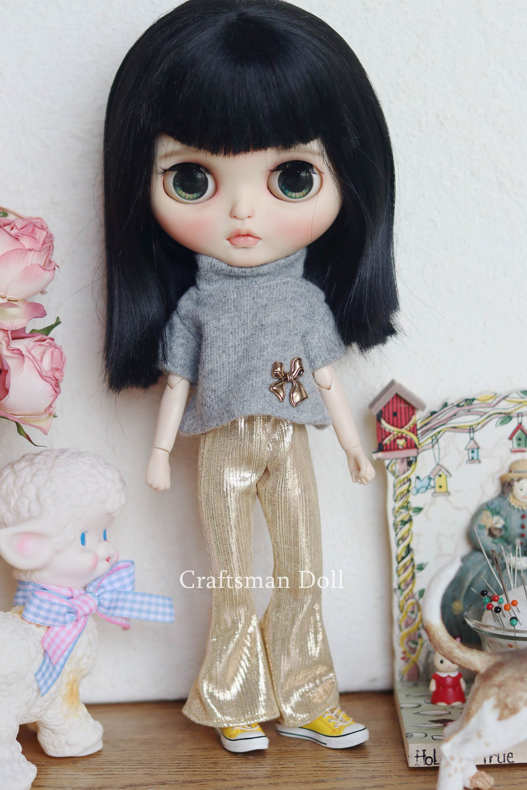Blythe Clothes/Blythe Dress/Pullip Clothes/Middle Blythe/B832/