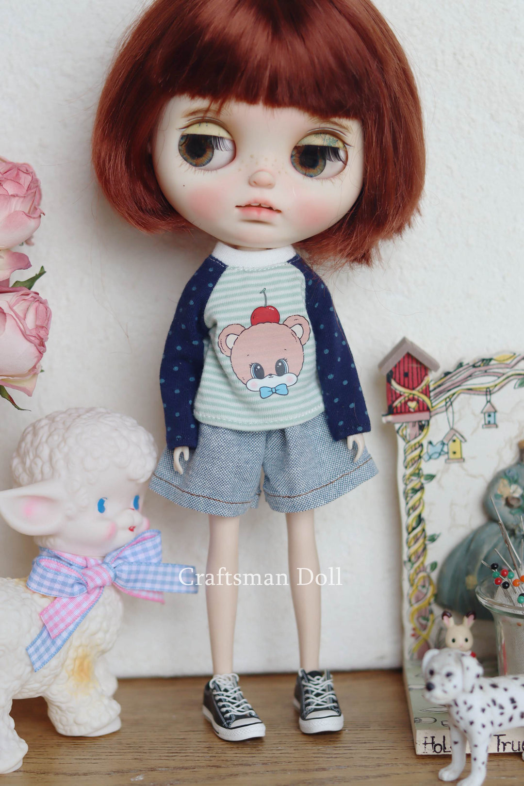 Blythe Clothes/Blythe Dress/Pullip Clothes/Middle Blythe/B840/