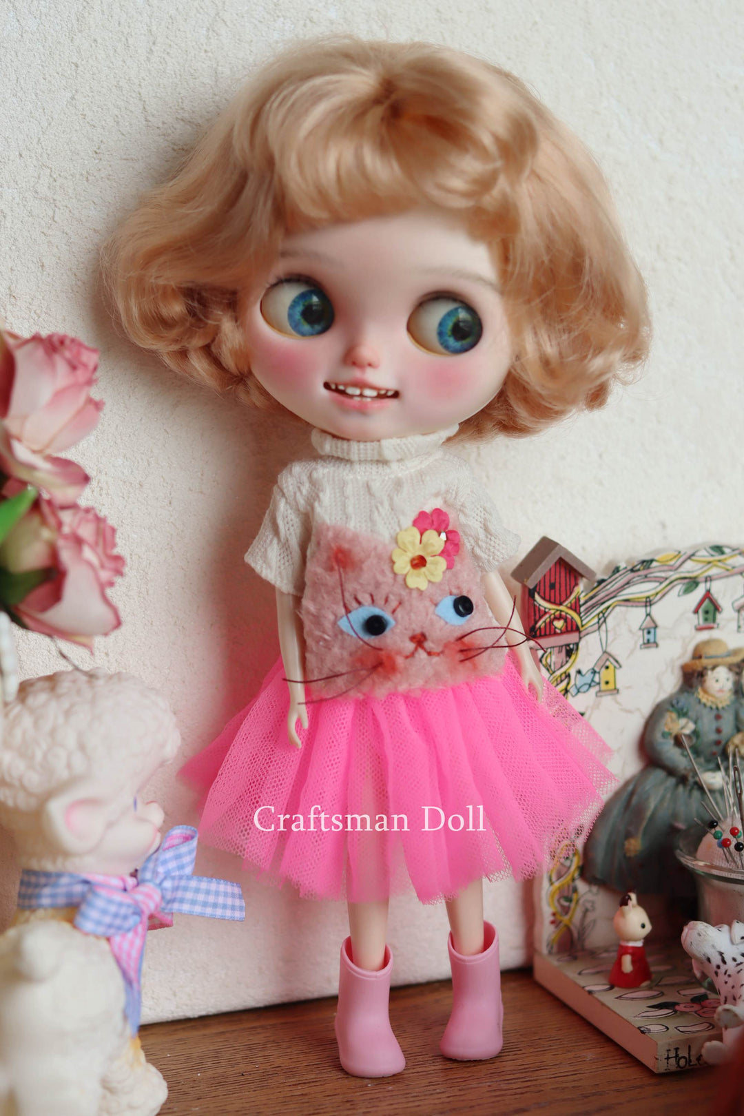 Blythe Clothes/Blythe Dress/Pullip Clothes/Middle Blythe/B857/