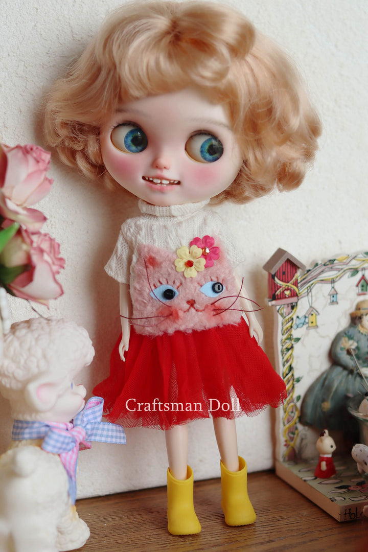Blythe Clothes/Blythe Dress/Pullip Clothes/Middle BlytheB858/