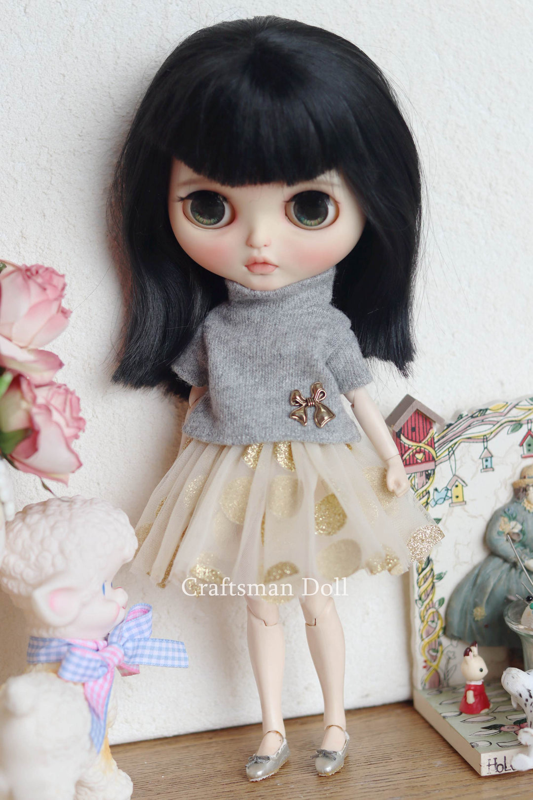 Blythe Clothes/Blythe Dress/Pullip Clothes/Middle BlytheB837/