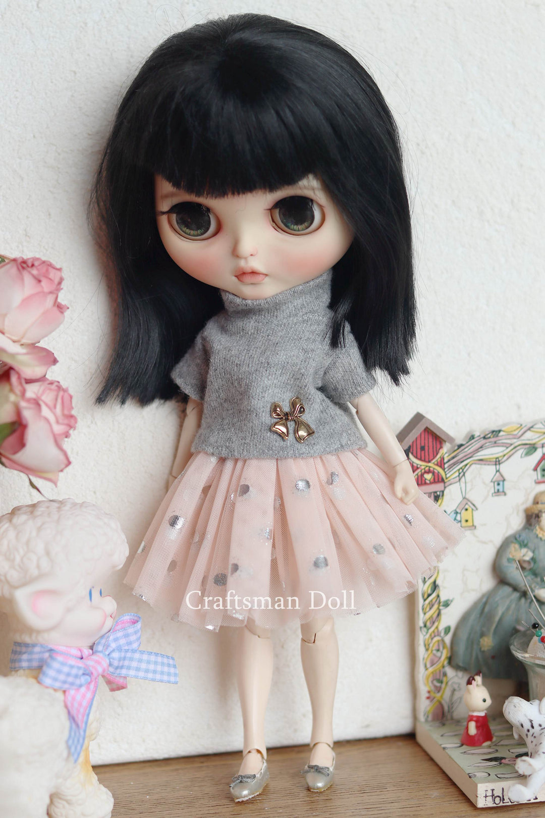 Blythe Clothes/Blythe Dress/Pullip Clothes/Middle BlytheB837/
