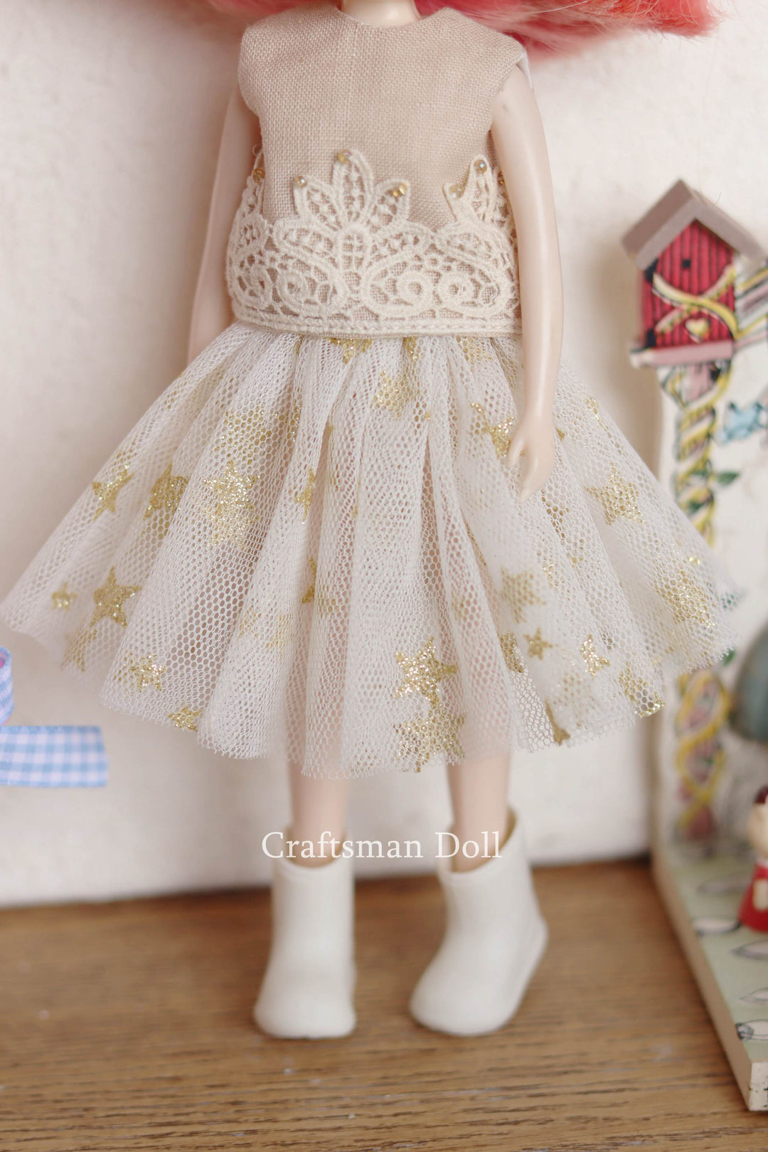 Blythe Clothes/Blythe Dress/Pullip Clothes/Middle Blythe/B859/