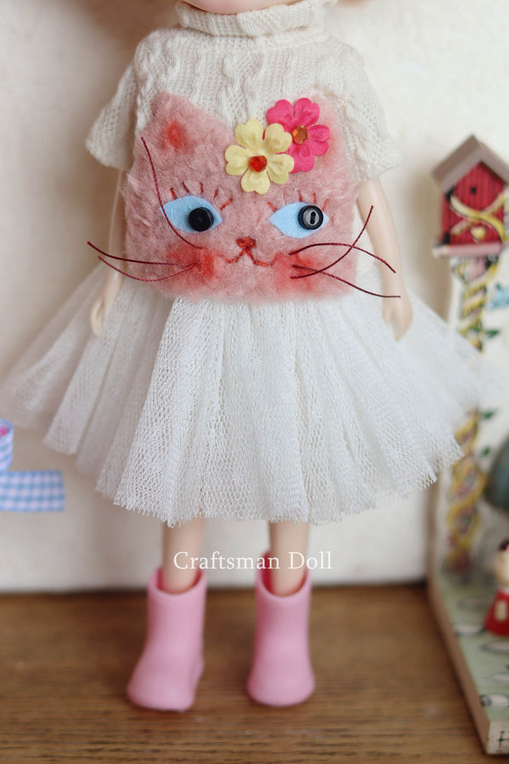 Blythe Clothes/Blythe Dress/Pullip Clothes/middle blythe/B860/