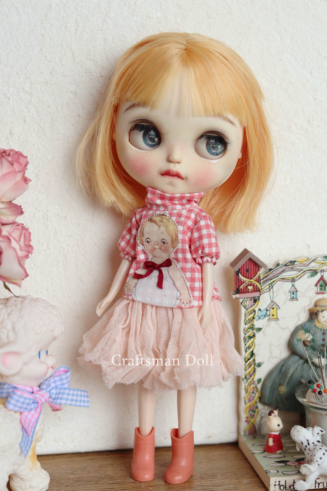 Blythe Clothes/Blythe Dress/Pullip Clothes/Middle Blythe/B835/