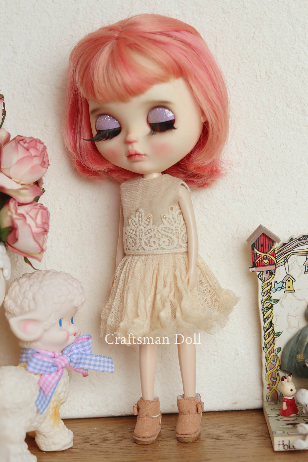 Blythe Clothes/Blythe Dress/Pullip Clothes/Middle Blythe/B835/