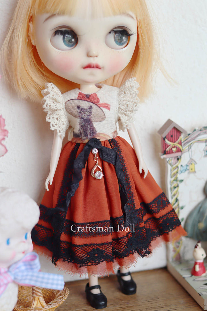 Blythe Clothes/Blythe Dress/Pullip Clothes/B864/
