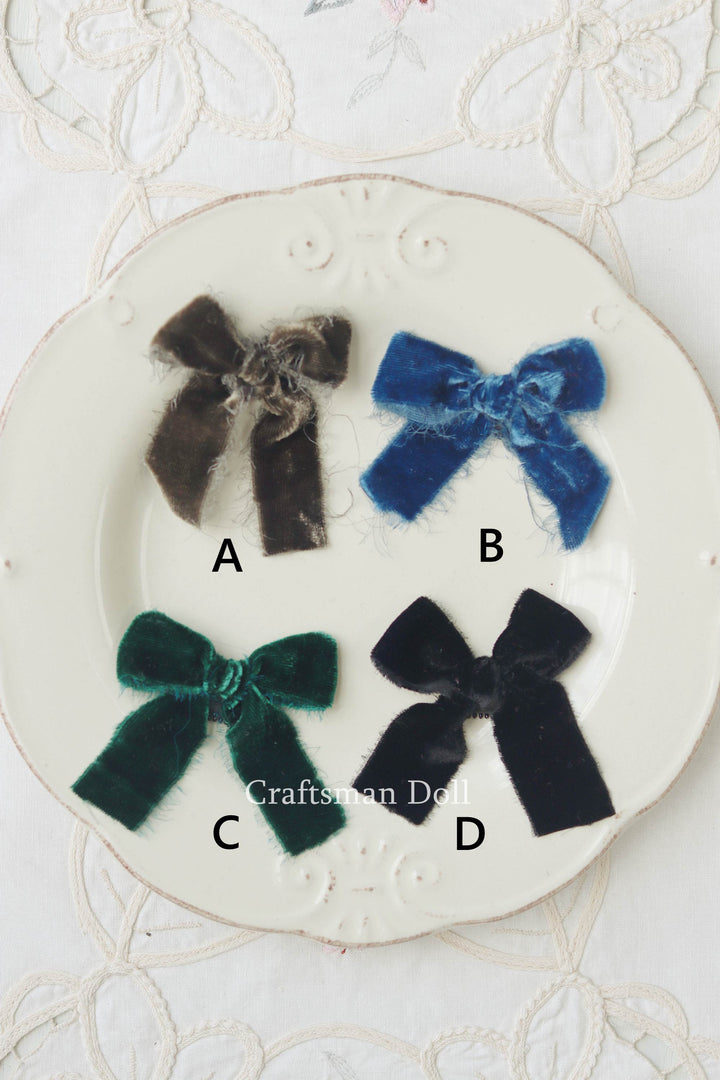 Blythe Silk Bowknot Hair Clip/B134/
