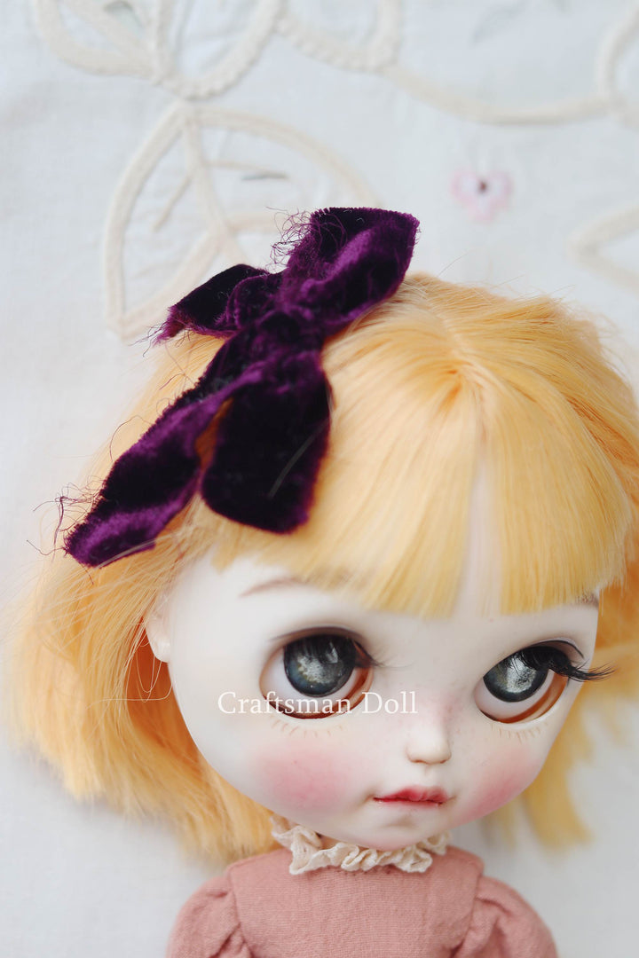 Blythe Silk Bowknot Hair Clip/B132/