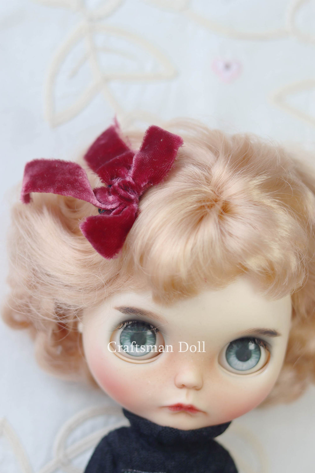 Blythe Silk Bowknot Hair Clip/B133/