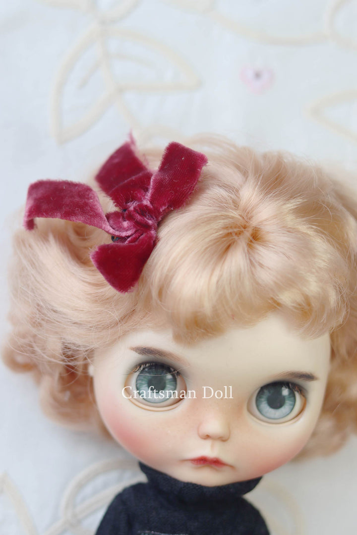 Blythe Silk Bowknot Hair Clip/B133/