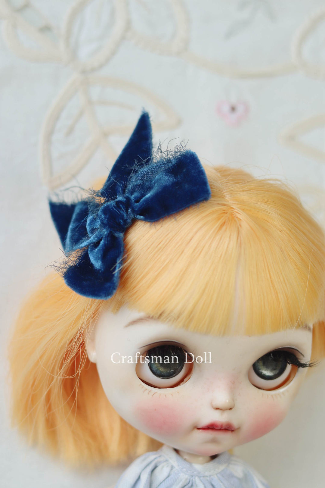 Blythe Silk Bowknot Hair Clip/B134/