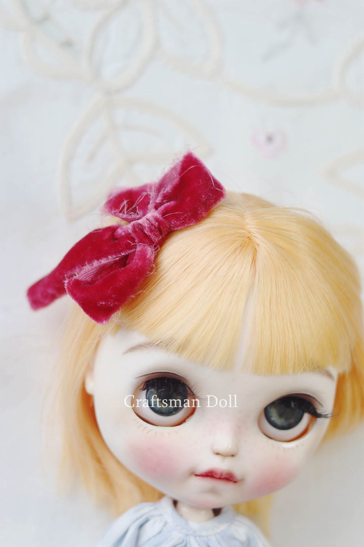 Blythe Silk Bowknot Hair Clip/B135/