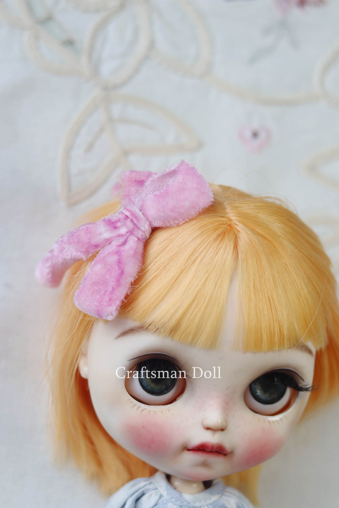 Blythe Silk Bowknot Hair Clip/B135/