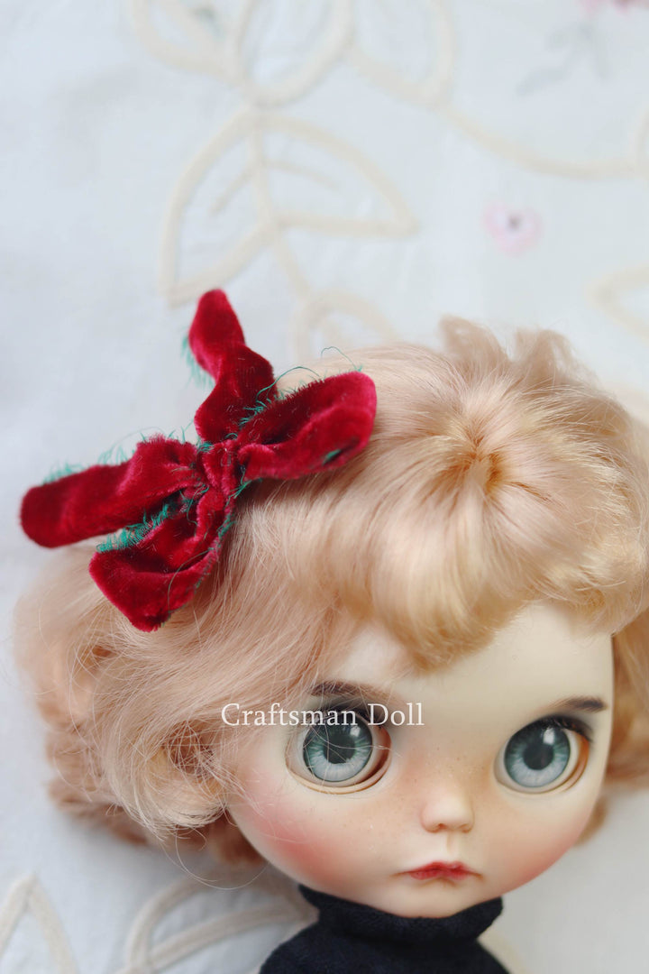 Blythe Silk Bowknot Hair Clip/B135/