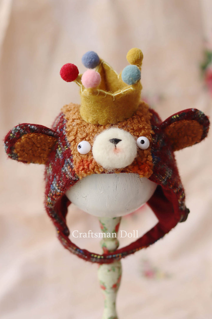 Blythe Hat/Pullip Hat/Bear bonnet/B1036/
