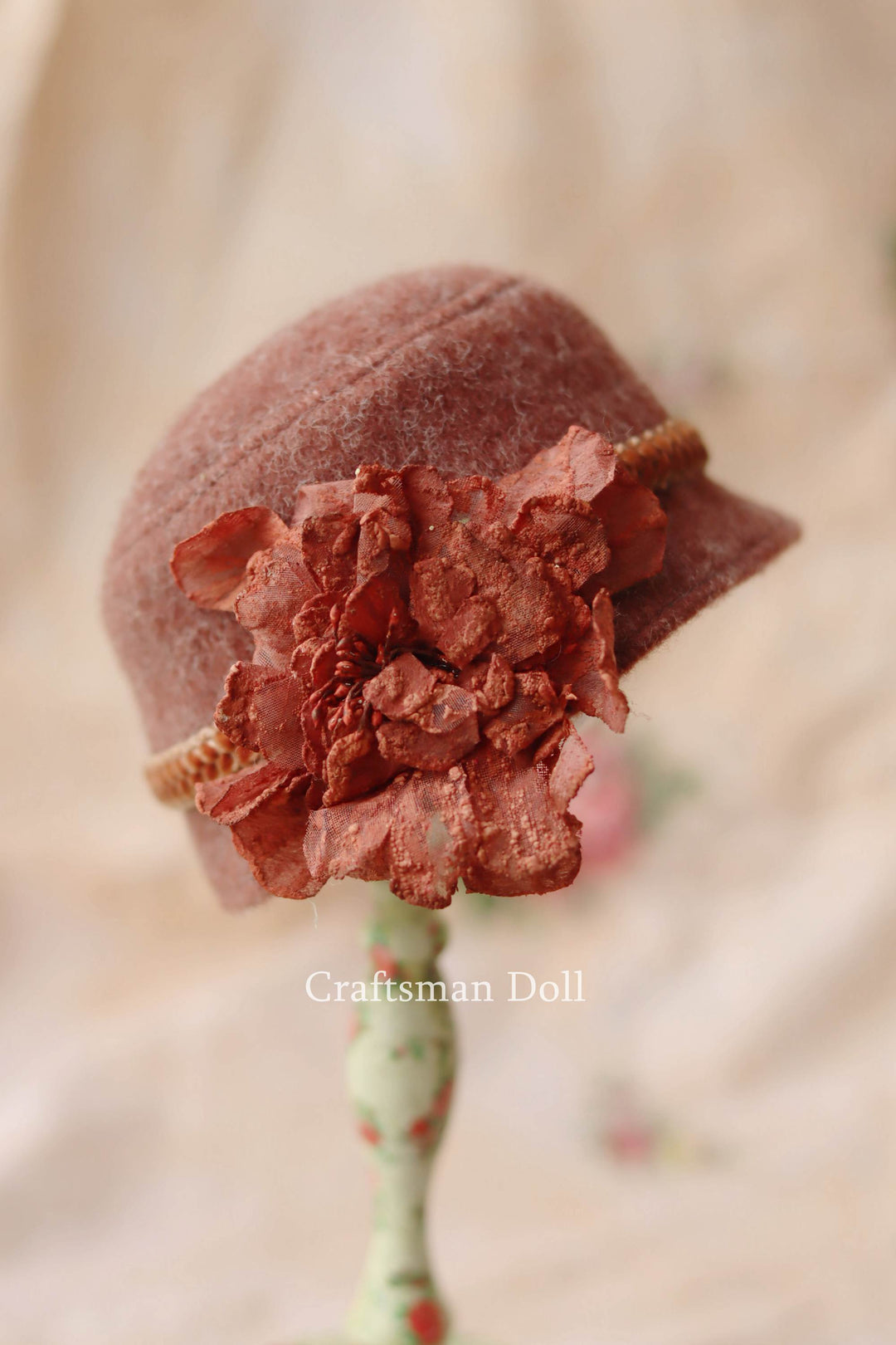 Blythe Hat/Pullip Hat/cloche hat/B1038/