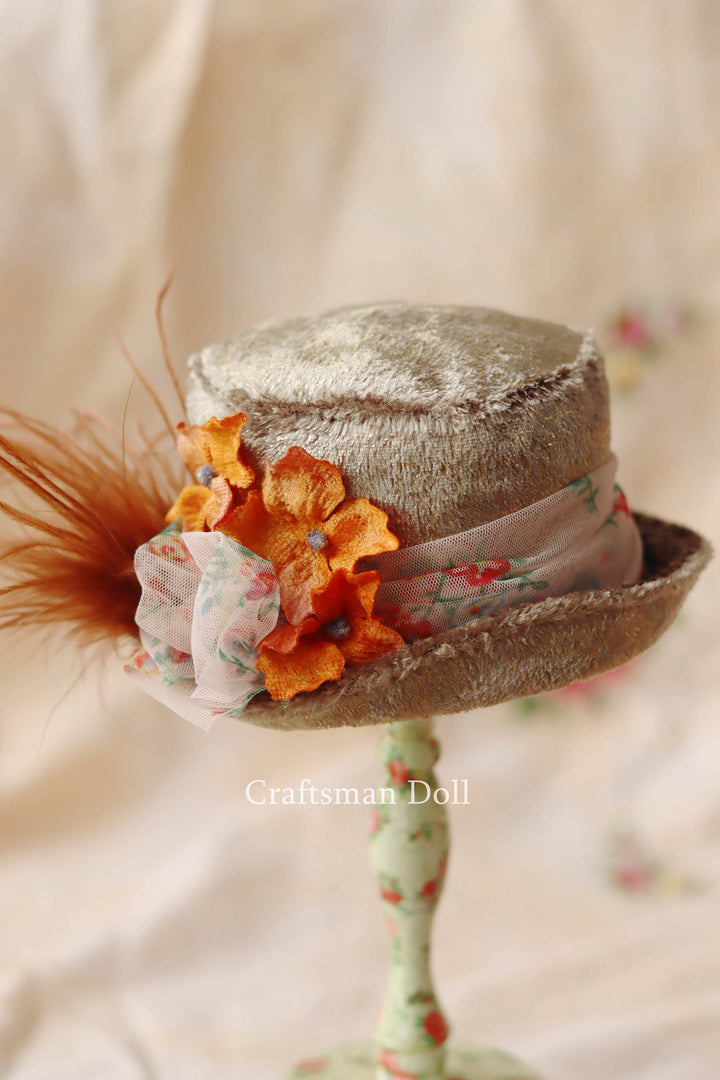 Blythe Hat/Pullip Hat/trilby hat/B1041/