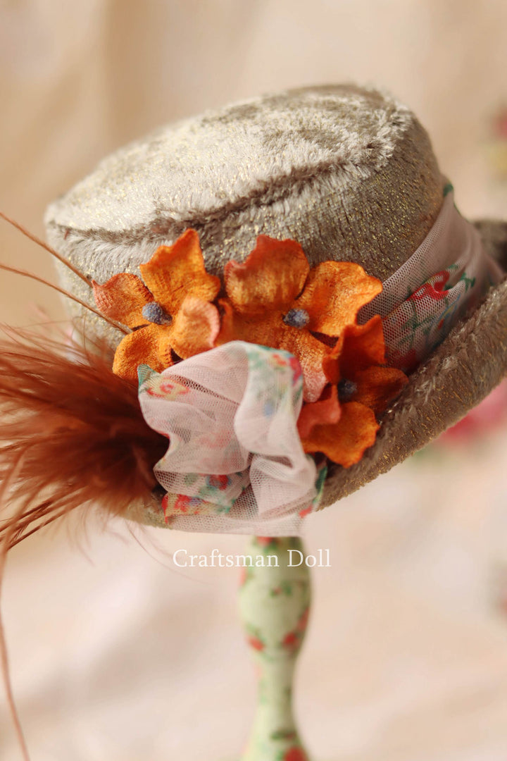 Blythe Hat/Pullip Hat/trilby hat/B1041/