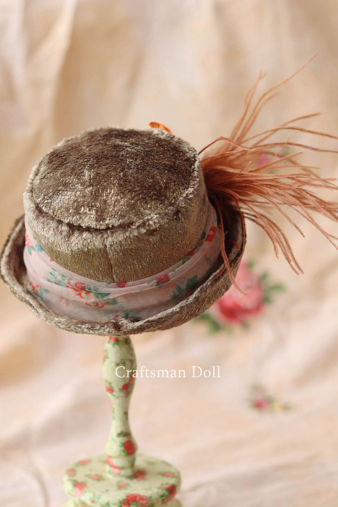 Blythe Hat/Pullip Hat/trilby hat/B1041/