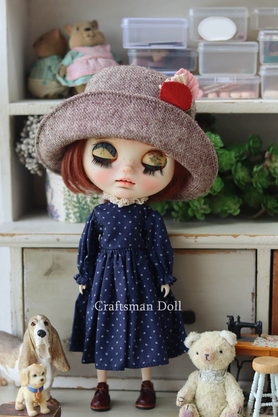 Blythe Hat/Pullip Hat/bucket hat/B1040/