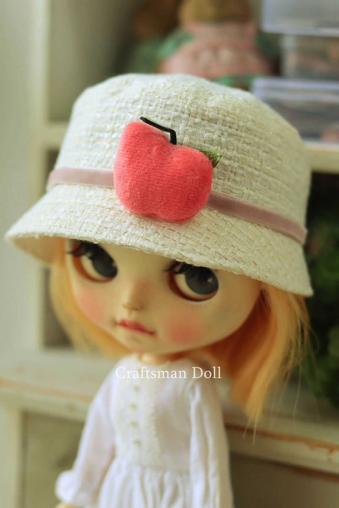 Blythe Hat/Pullip Hat/cloche hat/B1028/