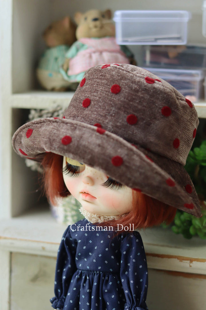 Blythe Hat/Pullip Hat/bucket hat/B1072/