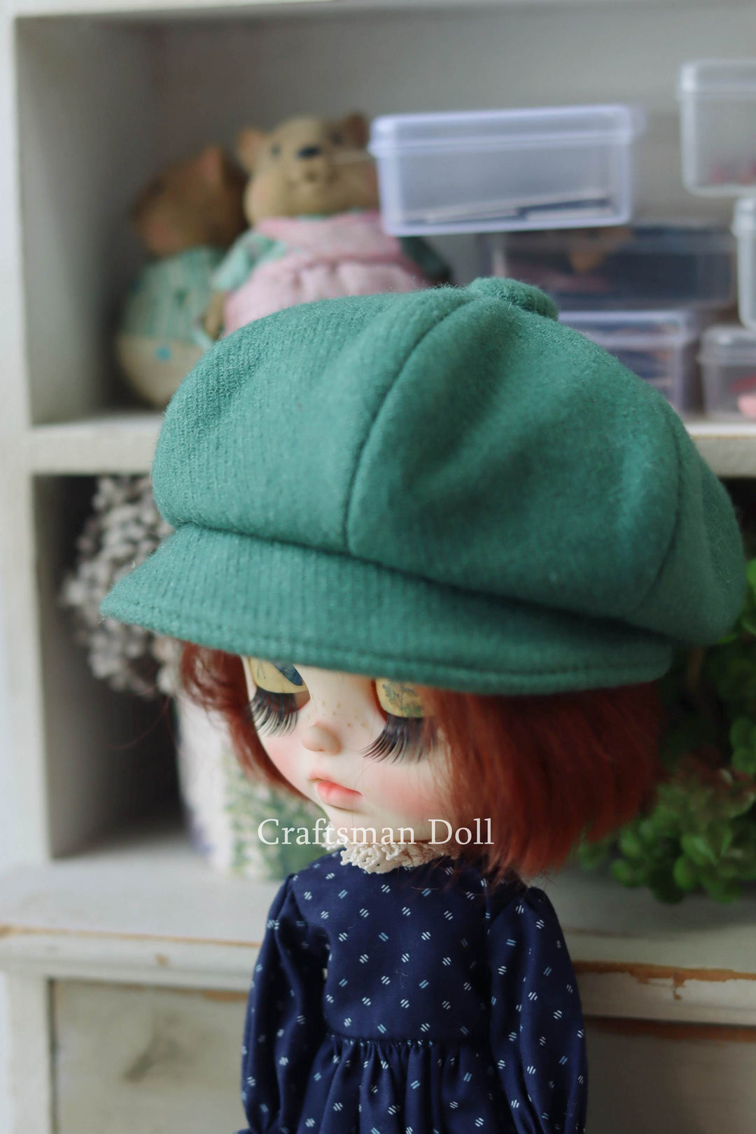 Blythe Hat/Pullip Hat/Newsboy cap/B1068/