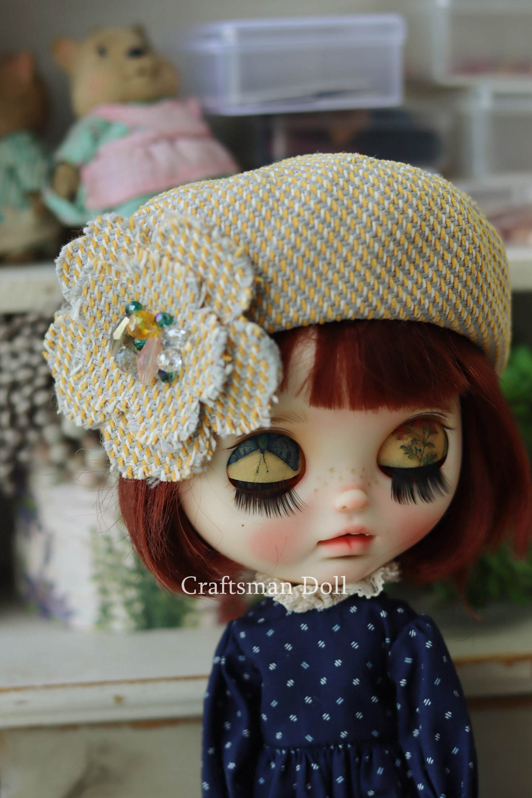 Blythe Hat/beret/B1069/
