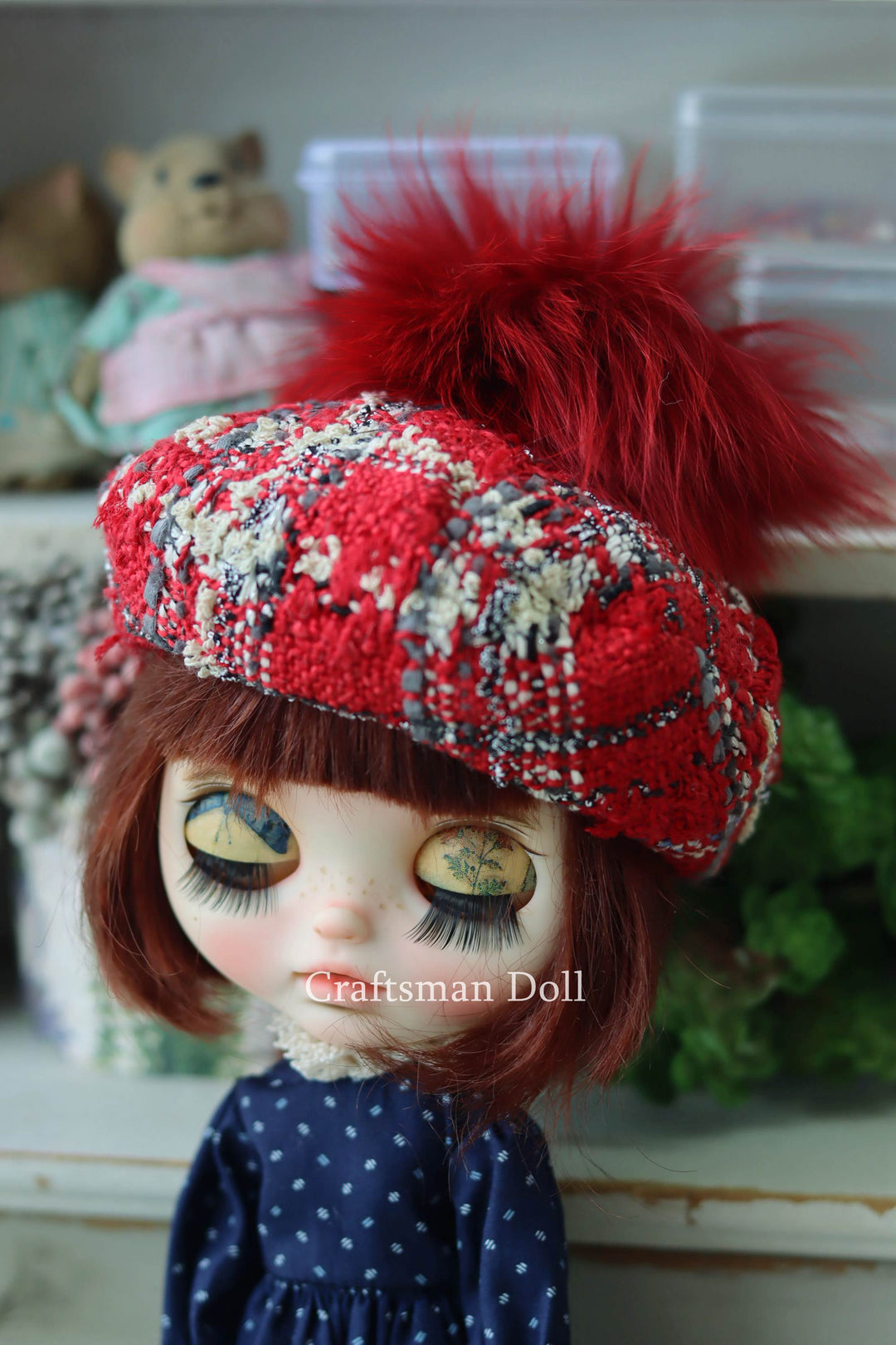 Blythe Hat/beret/B1063/