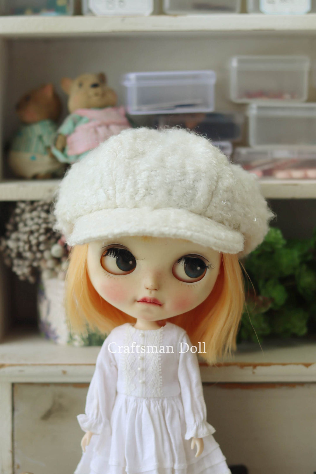 Blythe Hat/Pullip Hat/Newsboy cap/B1065/