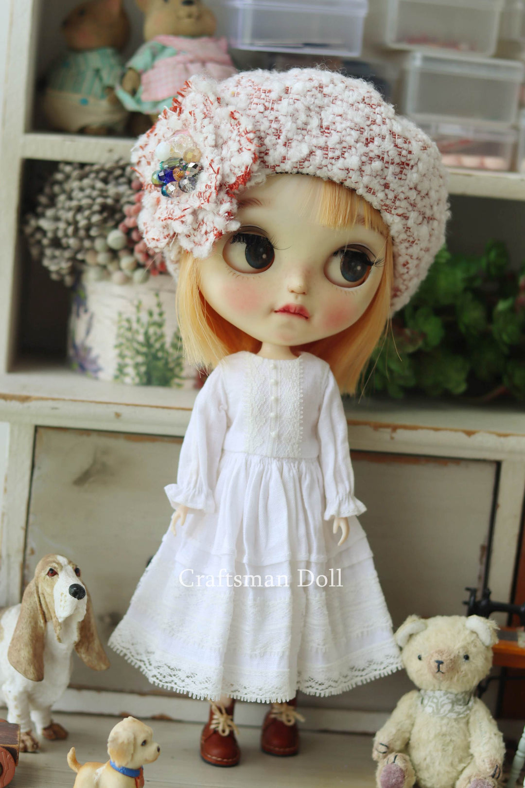 Blythe Hat/beret/B1064/