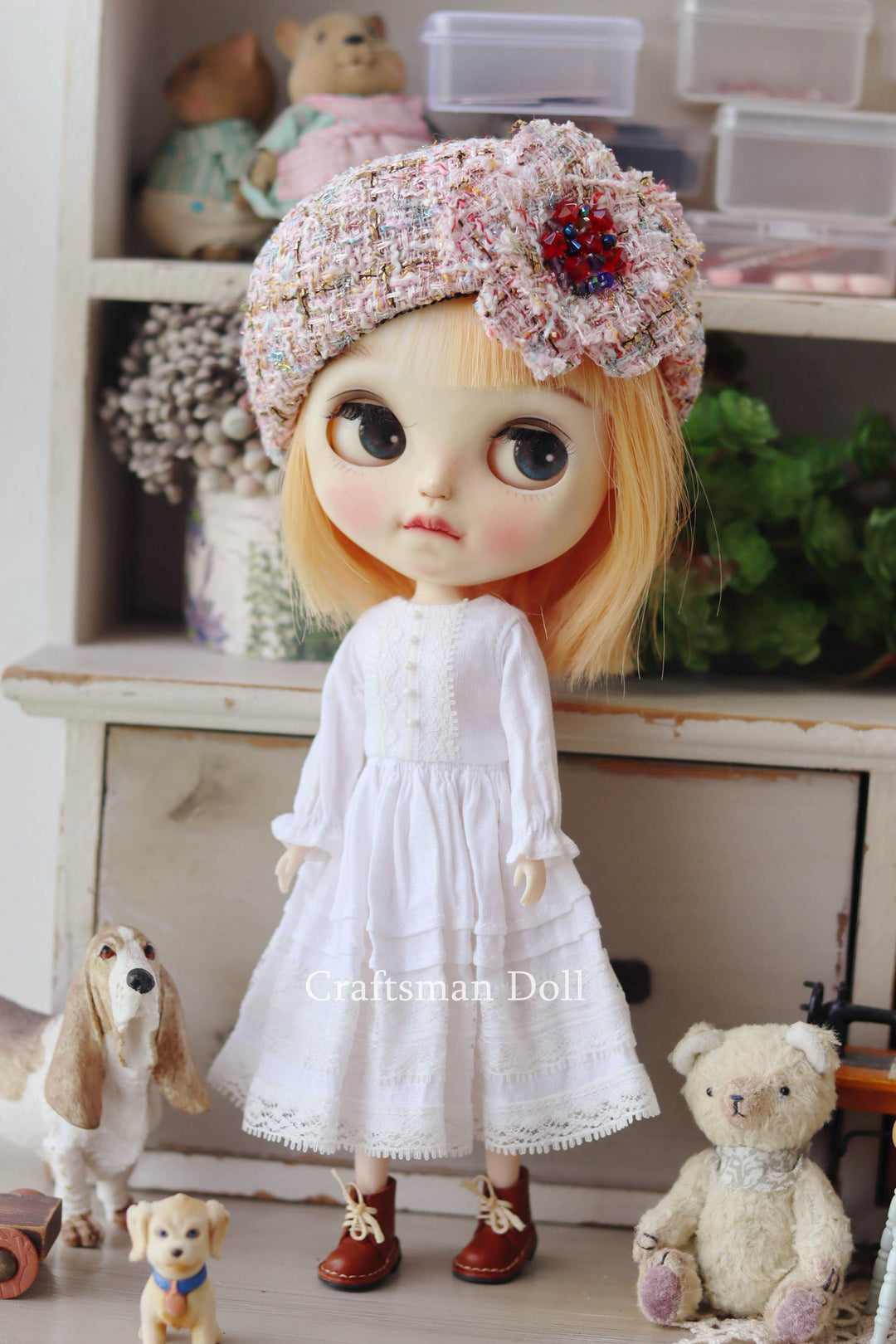 Blythe Hat/beret/B1061/