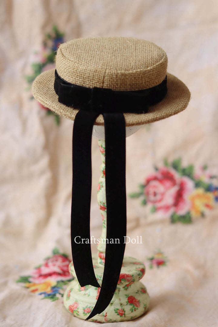 Blythe Hat/Pullip Hat/boater hat/B1073/