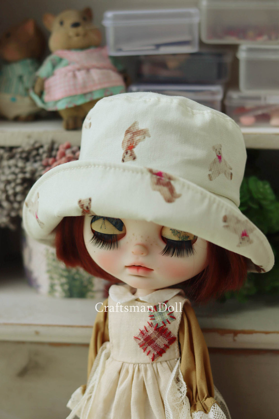 Blythe Hat/Pullip Hat/bucket hat/B1100/