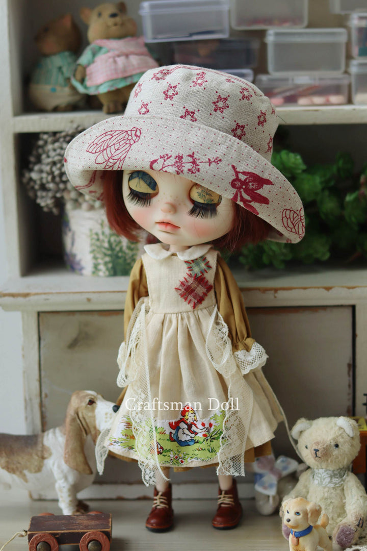 Blythe Hat/Pullip Hat/bucket hat/B1102/