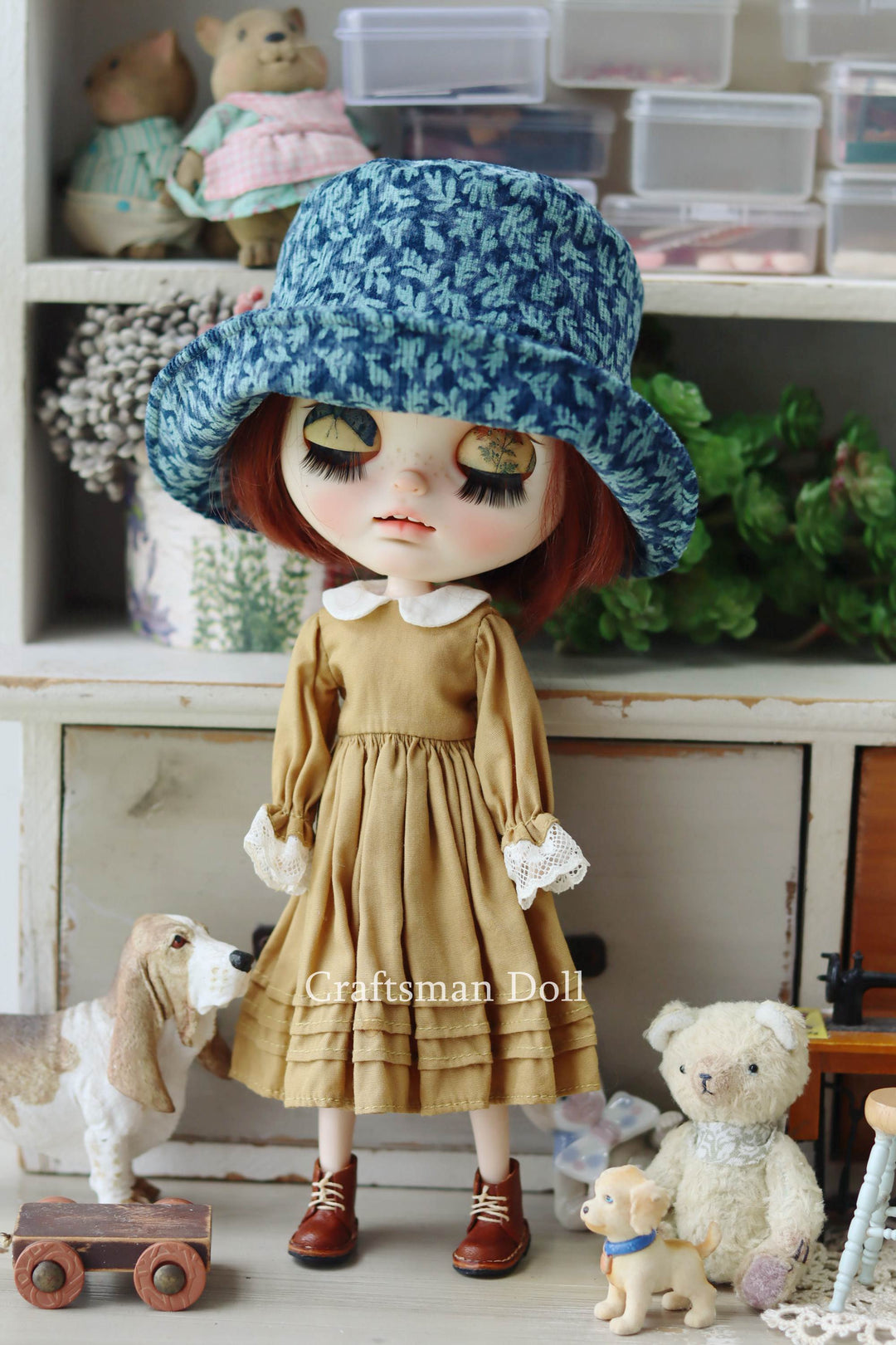 Blythe Hat/Pullip Hat/bucket hat/B1103/
