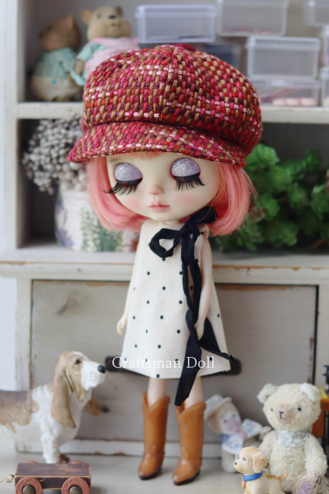 Blythe Hat/Newsboy cap/B1099/