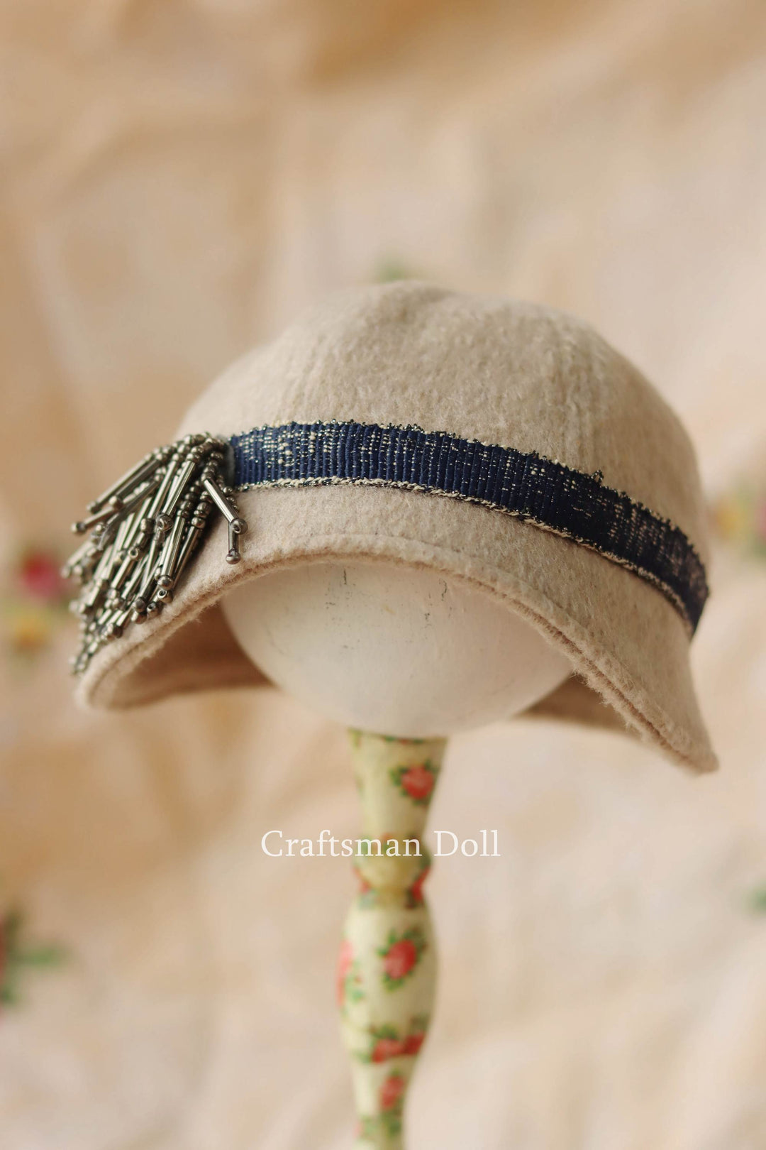Blythe Hat/Pullip Hat/cloche hat/B1147/