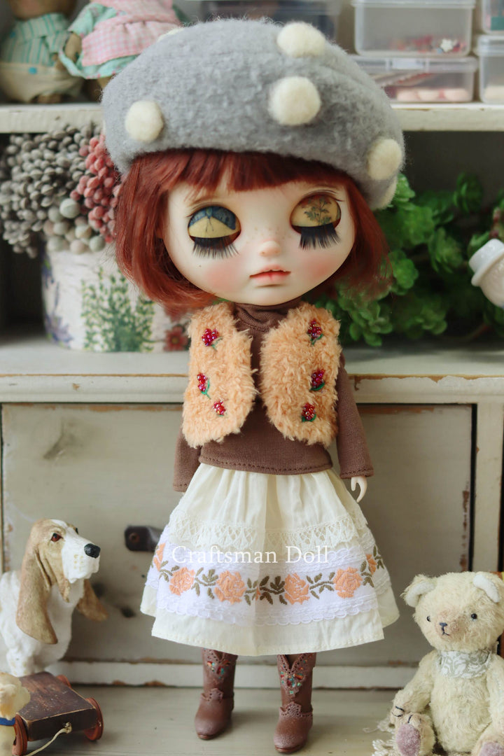 Blythe Hat/Pullip Hat/beret/B1145/