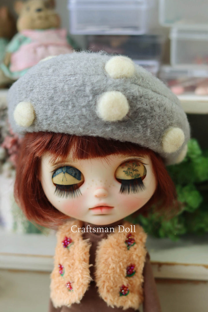 Blythe Hat/Pullip Hat/beret/B1145/
