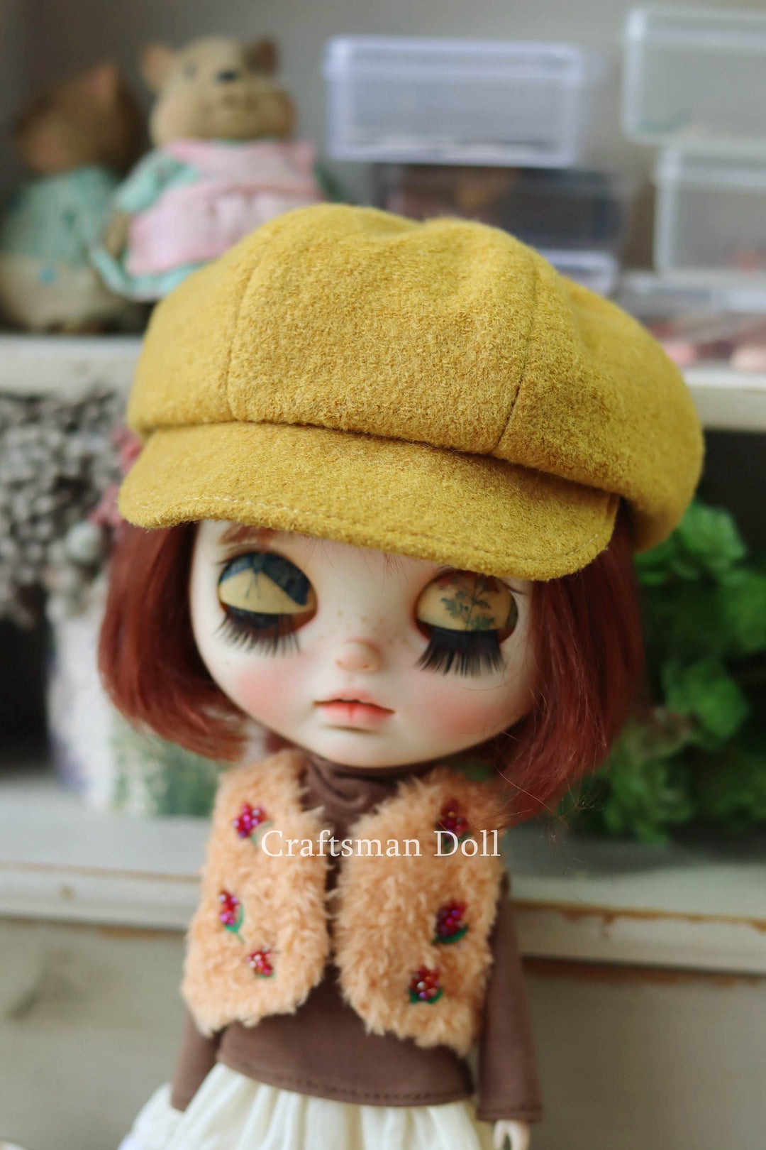 Blythe Hat/Newsboy cap/B1143/