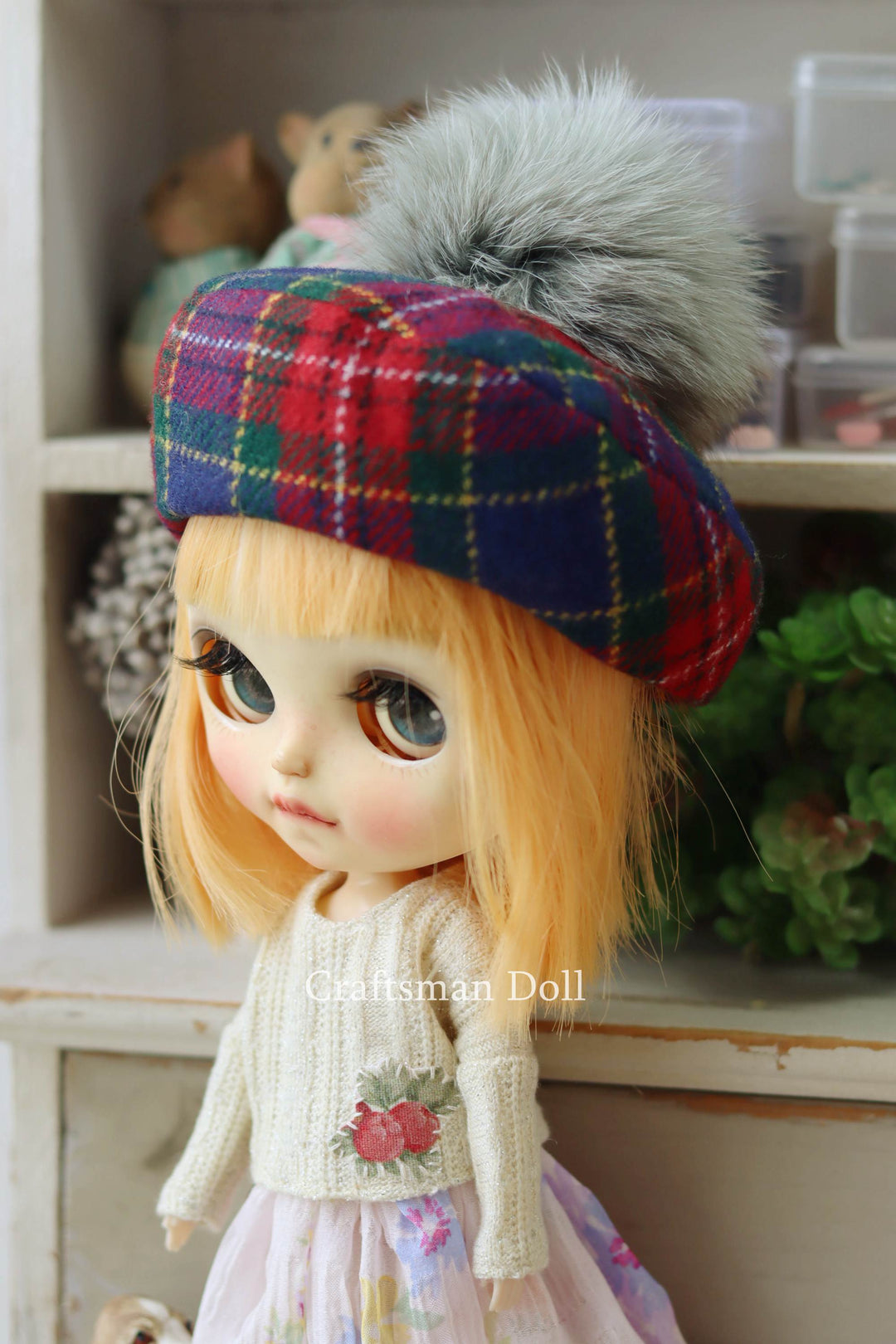 Blythe Hat/beret/B1141/
