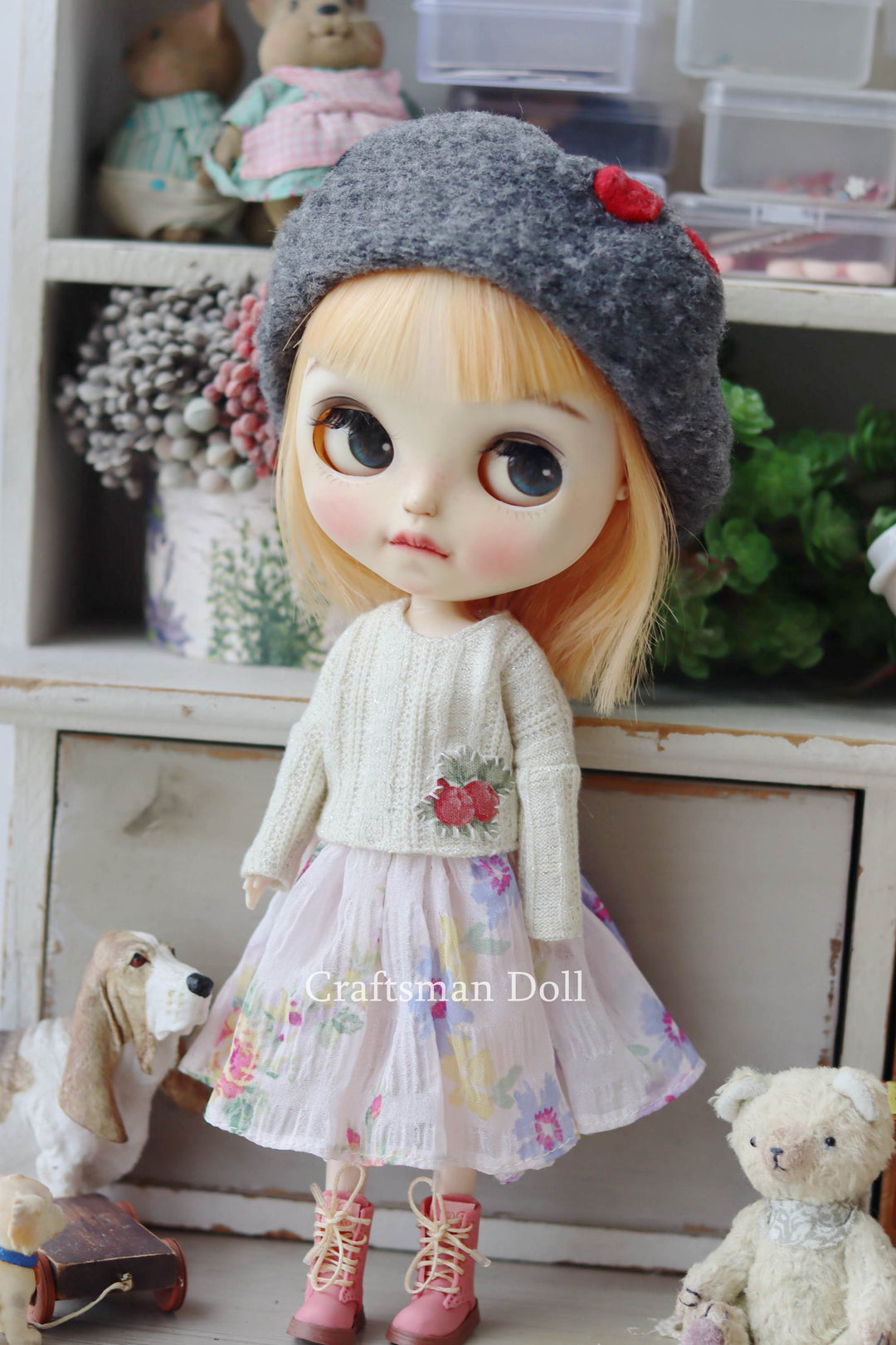 Blythe Hat/Pullip Hat/beret/B1144/